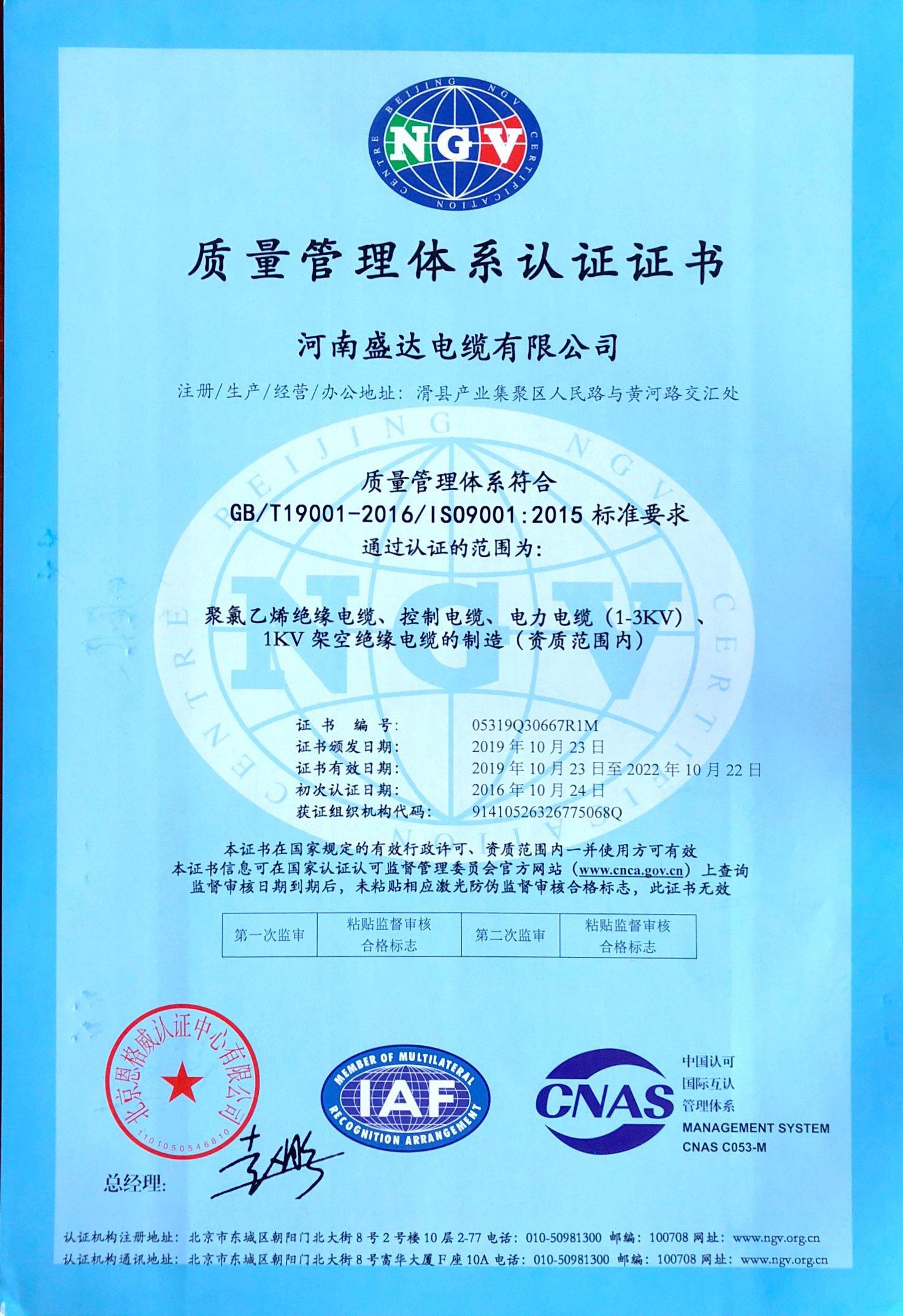 质量体系认证中文版